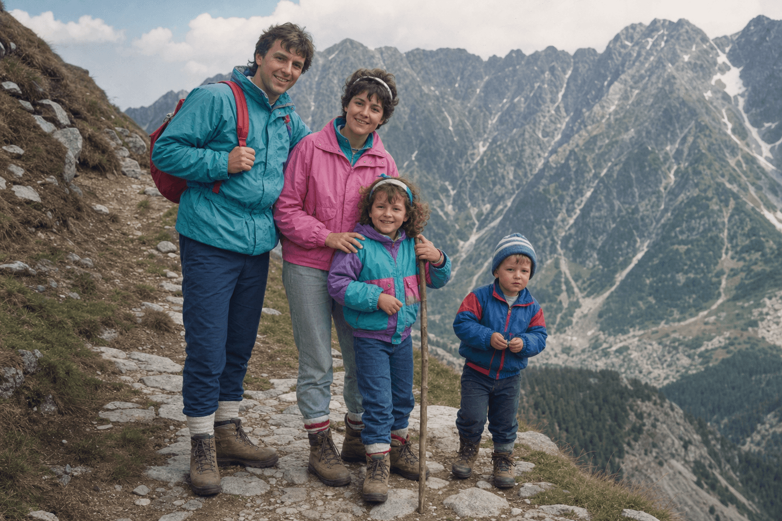 Rodzinny wyjazd Jana Kowalskiego w Tatry