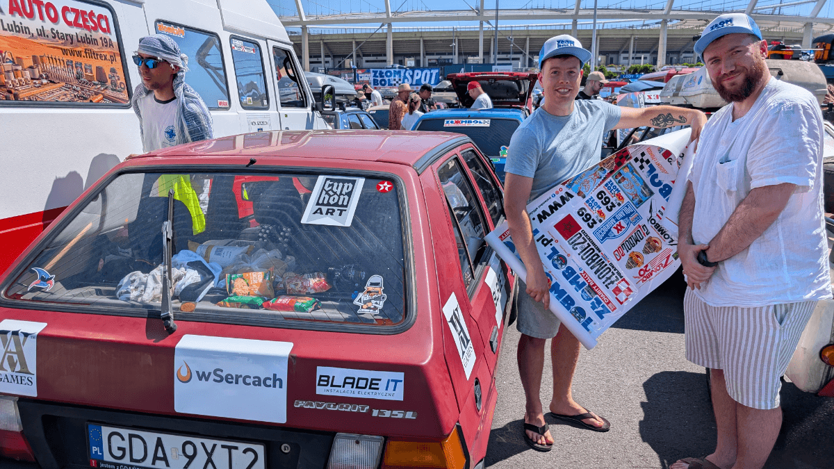 Złombol 2026 - wspieramy ekipę w rajdzie charytatywnym na 8000 km